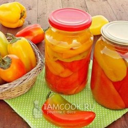 Перец для фарширования на зиму — рецепт с фото