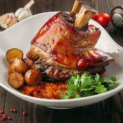 Роскошная свиная рулька