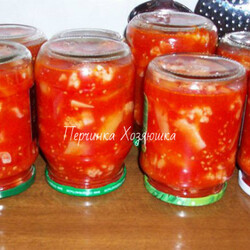 Цветная капуста в томатном соке