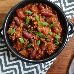 Фасоль с фаршем