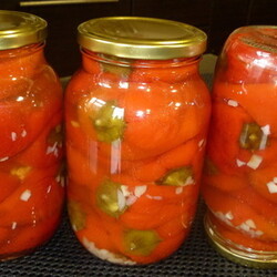 Жареный перец на зиму