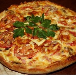 Картофельный открытый пирог-пицца