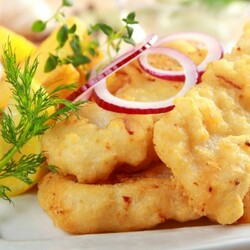 Минтай в кляре