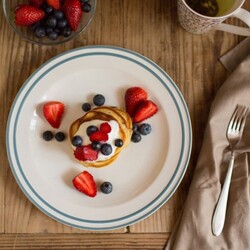 Пышные оладьи на кефире без яиц