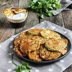 ​Творожно-кабачковые оладьи