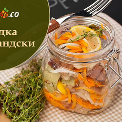 Сельдь с лимоном