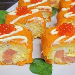 Салат-рулет