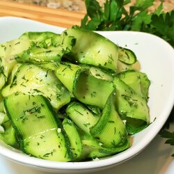 Кабачки слайсами