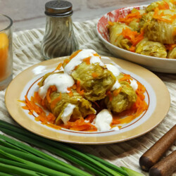 Голубцы из пекинской капусты в духовке