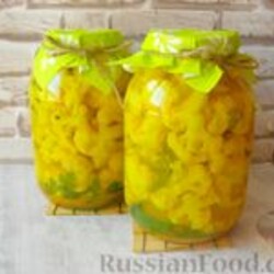 Маринованная цветная капуста (на зиму)