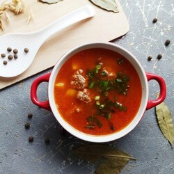 ​Суп с фрикадельками в мультиварке