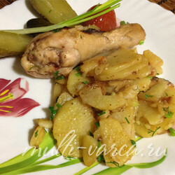 Курица с картошкой по-деревенски в RMC
