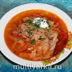 Щи с рёбрышками и фасолью "Чёрный глаз" в RMC