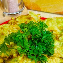 Кабачковые оладьи на рисовой муке 132 ккал