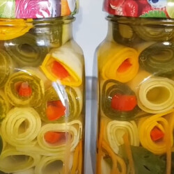 РЕЦЕПТ РУЛЕТИКОВ ИЗ КАБАЧКОВ НА ЗИМУ