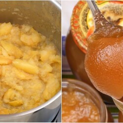 Густеньке повидло з яблук на зиму: ідеально для будь-якої випічки, виходить дуже смачне і ароматне