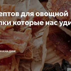 8 рецептов для овощной сушилки которые нас удивили