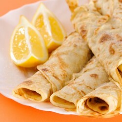 Французские блины с лимоном