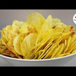 ЧИПСЫ в Микроволновке  4 ВКУСА! Обалденные! Homemade Potato Chips