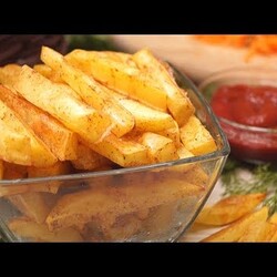 Картошка Фри без грамма Масла за 10 минут!