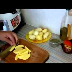 Картошка в мультиварке по деревенски