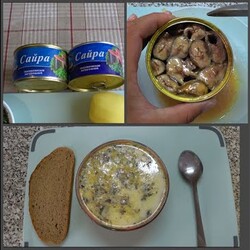 Вкуснейший СУП из САЙРЫ с моим  СЕКРЕТОМ  за 20 минут