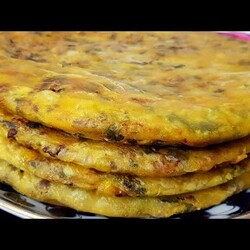 Не успела поставить на стол,тут же смели/ Катлама ИЗ ФАРША  слоенная