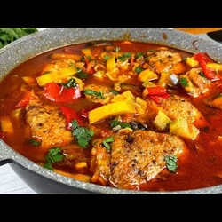 Готовлю чуть ли не каждую неделю! УЖИН "Три минуты" на сковороде! ВКУСНО очень и продукты простые!