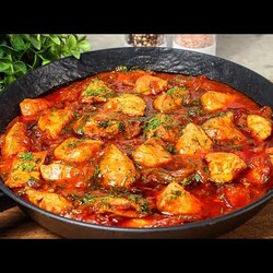 Dieses Rezept wird Sie verrückt machen! Hähnchenfilet mit Reis! Unglaublich leckeres Rezept!