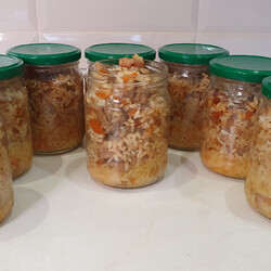 Рассыпчатый плов на зиму