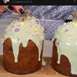 Бездрожжевой кулич творожный 2