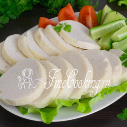 Домашняя куриная колбаса