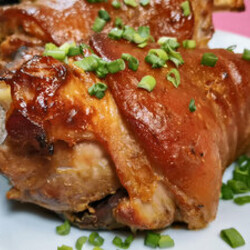 Как приготовить румяную и сочную свиную рульку в рукаве. Нужны только горчица и мед — Смотреть в Эфире