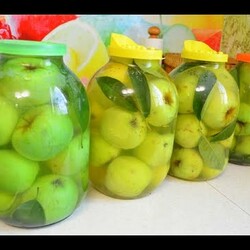 ЯБЛОКИ МОЧЕНЫЕ  в БАНКАХ ! Самый настоящий  и самый простой рецепт моченых яблок!(ссылка в заметках)