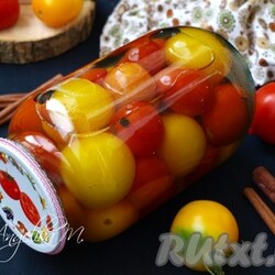Помидоры с палочкой корицы на зиму - 9 пошаговых фото в рецепте