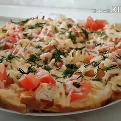 Супер "Пицца" без теста. Цыганка готовит. Пицца за 13 минут.