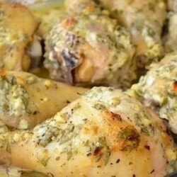 Куриные голени в сметано-лимонном соусе