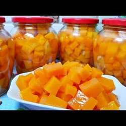 И 20 БАНОК БУДЕТ МАЛО!!! СОЧНЫЙ МАНГО ИЗ ТЫКВЫ НА ЗИМУ ДА ЕЩЕ Й ПОЛЕЗНО