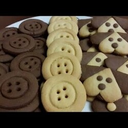 Песочное печенье на желтках Рецепт печенья Печенье ПУГОВИЦЫ и Печенье ПЁСИКИ — Смотреть в Эфире