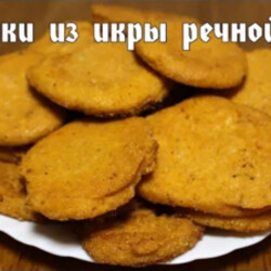 Оладьи "котлеты" из икры речной рыбы. Как приготовить икру. — Смотреть в Эфире