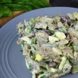 САЛАТ,которого Вы не пробовали! Простой,но вкусный Салат Без Майонеза! — Смотреть в Эфире