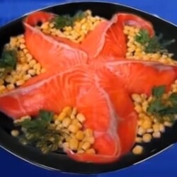 Салат Морская звезда