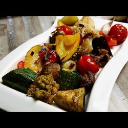 Овощи гриль,запеченные в духовке! Запах как с костра!