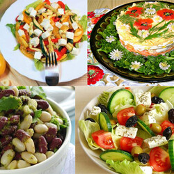Салаты на каждый день - салаты и закуски: рецепты с фото и видео
