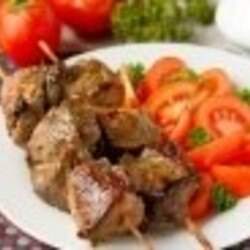 Шашлык на шпажках в духовке