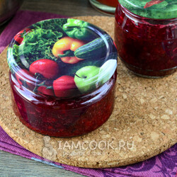 Аджика из свеклы с болгарским перцем на зиму