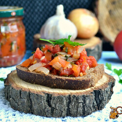 Соус "Сальса" из томатов на зиму.