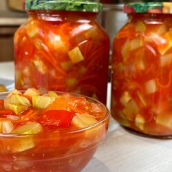 Соте из кабачков на зиму