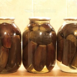 Баклажаны целые маринованные на зиму