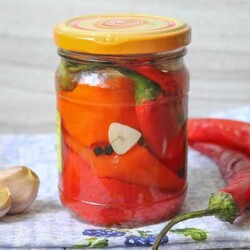 Вкусные перцы по-турецки в маринаде на зиму
